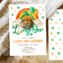Search for four leaf clover invitations Pot of gold