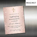 Search for gold glitter first communion invitations Girl