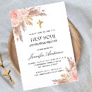 Search for girl first communion invitations rose gold