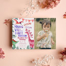 Search for prehistoric birthday invitations Pink