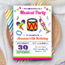Search for kids musical instruments invitations Modern