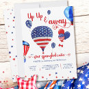 Search for 4th of july 1st birthday invitations Girl