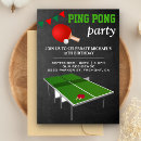 Search for ping pong invitations Party
