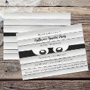 Search for stylish halloween invitations Black and white