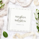 Search for hardcover guest books Minimalist