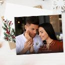 Search for christmas wedding announcement cards Elegant