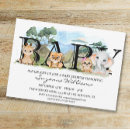 Search for africa invitations Watercolor