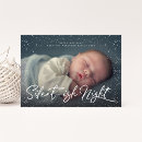 Search for seasonal birth announcement cards modern
