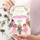 Search for nutcracker birthday invitations Sugar plum fairy