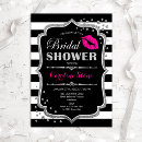 Search for silver bridal shower invitations Glam