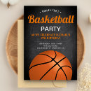 Search for basketball party invitations Sport