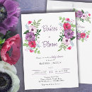 Search for pink and purple baby shower invitations Mother to be