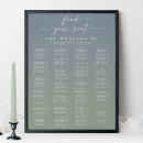 Search for alphabetical wedding seating charts Trendy signature handwriting font