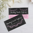 Search for infant business cards Pink