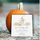 Search for watercolor pumpkin baby shower invitations Is on the way