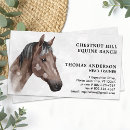 Search for horse trainer business cards Modern