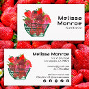 Search for strawberry business cards Modern