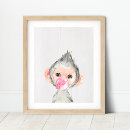 Search for monkey nursery art Animals