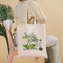 Search for frogs tote bags Cartoon frog