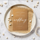 Search for bronze wedding invitations Autumn