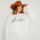 Search for bachelorette party bride hoodies Script
