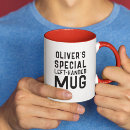 Search for left handed mugs Novelty
