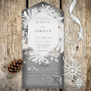 Search for country christmas wedding invitations Winter