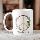 Search for earth love mugs Peace on earth