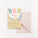 Search for hippie baby invitations Retro