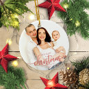 Search for family of 3 christmas tree decorations Newborn