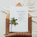 Search for palm trees baby shower invitations Gender neutral