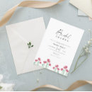 Search for red poppy bridal shower invitations Watercolor