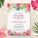 Search for luau 21st birthday invitations Beach