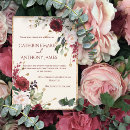 Search for burgandy wedding invitations Typography