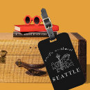 Search for seattle luggage tags Silhouette
