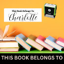 Search for girl with bookplates This book belongs to