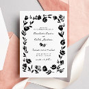 Search for flower border wedding invitations Floral