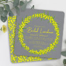 Search for bridal luncheon invitations Yellow