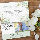 Search for in loving memory thank you cards Funeral