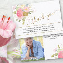 Search for funeral photo thank you cards In loving memory