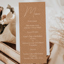 Search for fall wedding menus Terracotta