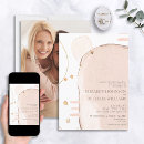 Search for faux gold foil wedding invitations Blush pink