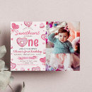 Search for candy 1st birthday invitations Doughnut