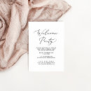 Search for welcome party enclosure cards Minimalist