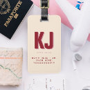 Search for luggage tags blush pink