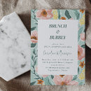 Search for pretty bridal shower invitations Floral