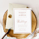 Search for faux wedding invitations rose gold