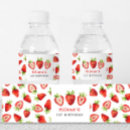 Search for strawberry labels Girl birthday party