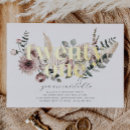 Search for for her 21st birthday invitations Botanical