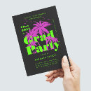 Search for pool graduation invitations Palm tree
